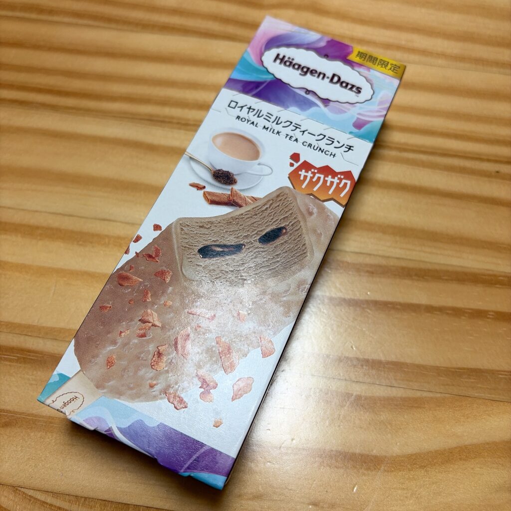 ロイヤルミルクティークランチ パッケージ