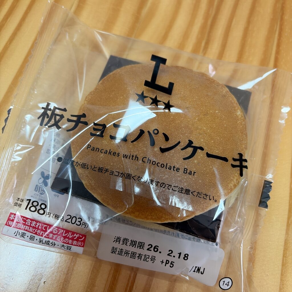 板チョコパンケーキ　パッケージ