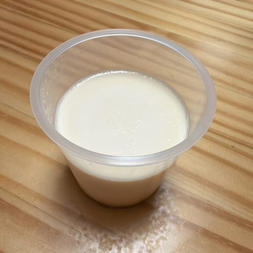 なめらかプリン 中身