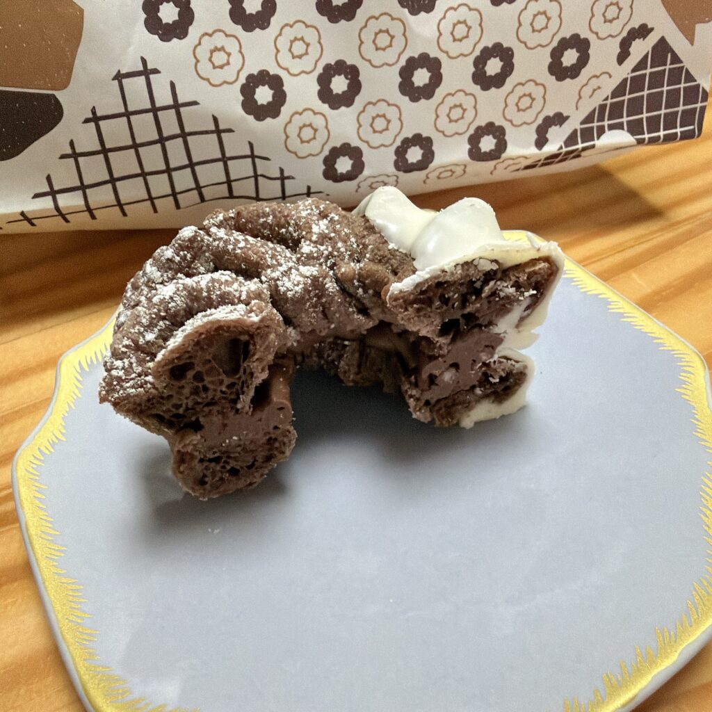 ザクザクチョコクリームショコラ 断面