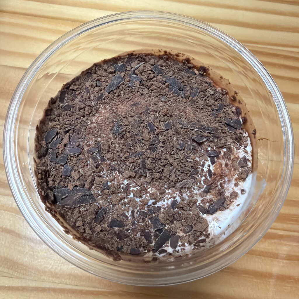 Sukiシェイクリッチチョコレート 上部