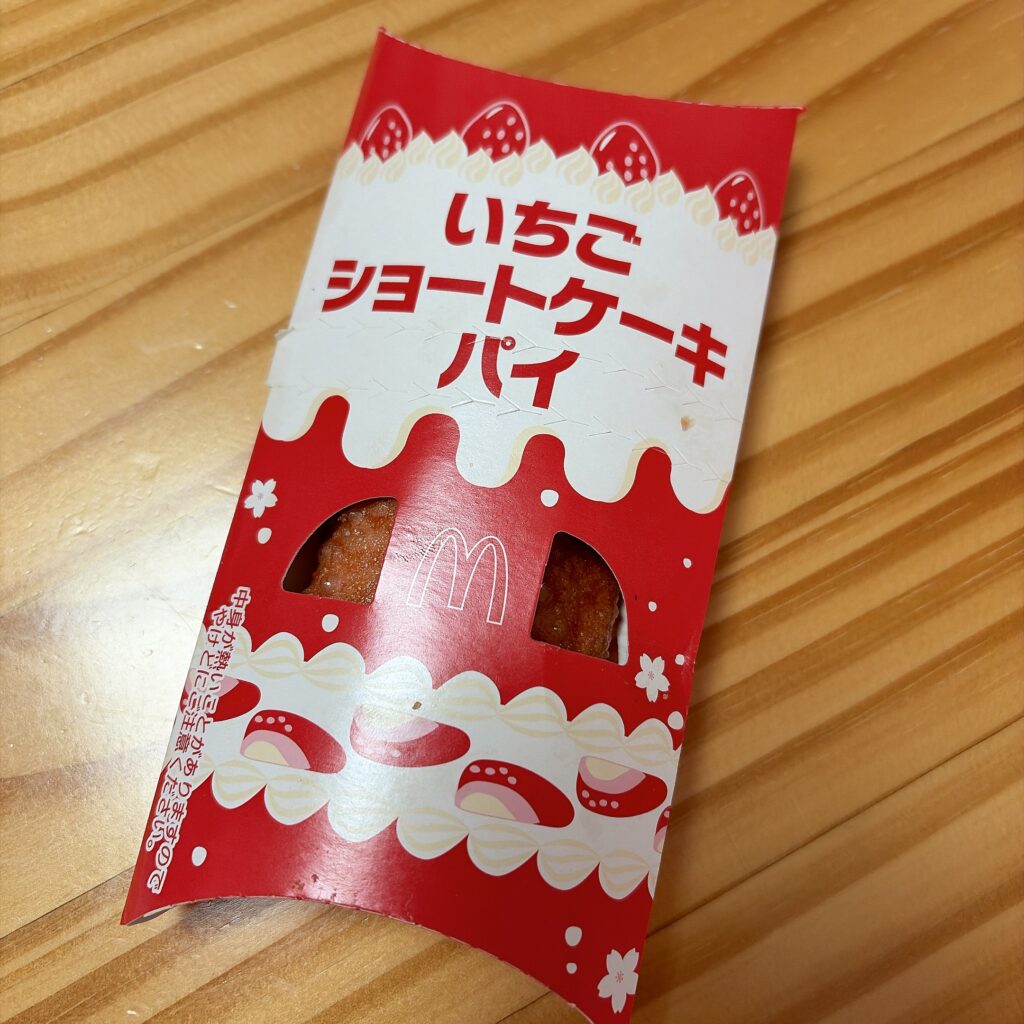 いちごショートケーキパイ　パッケージ