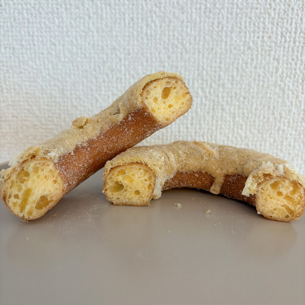 サクぽふん ミルクシュガー　断面