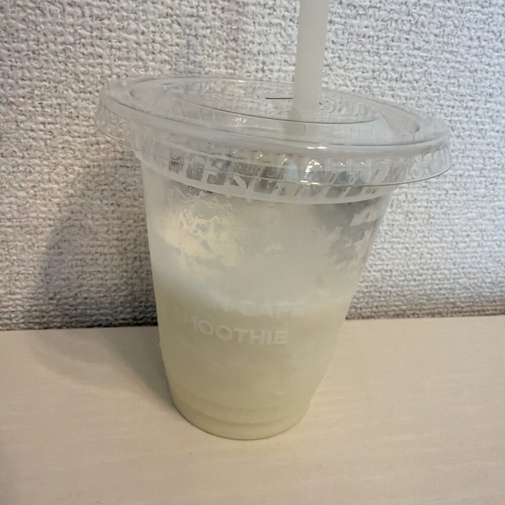 メロンミルクスムージー　パッケージ